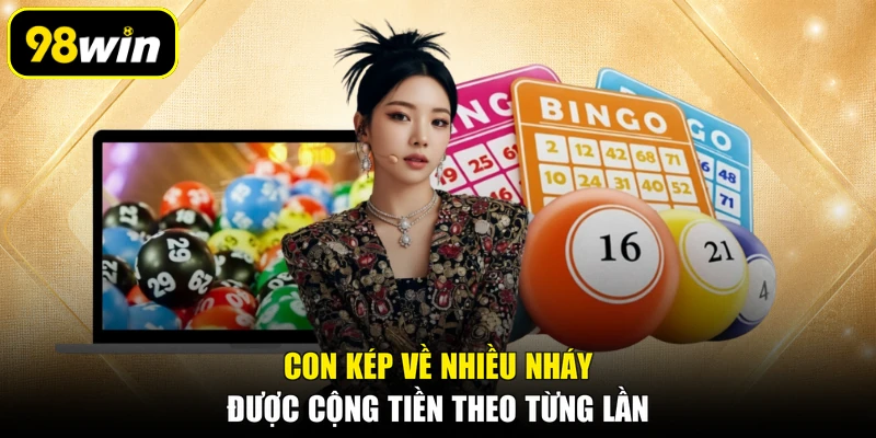 Con kép về nhiều nháy được cộng tiền theo từng lần